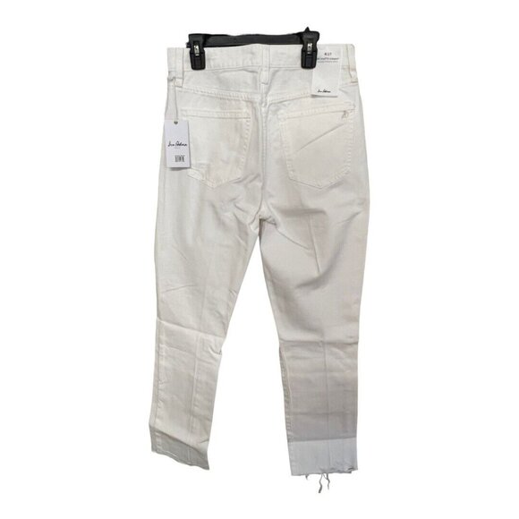 Sam Edelman The Stiletto High Rise Straight Ankle Jean~Size 4/27~White NWT L8 10 - Picture 2 of 9